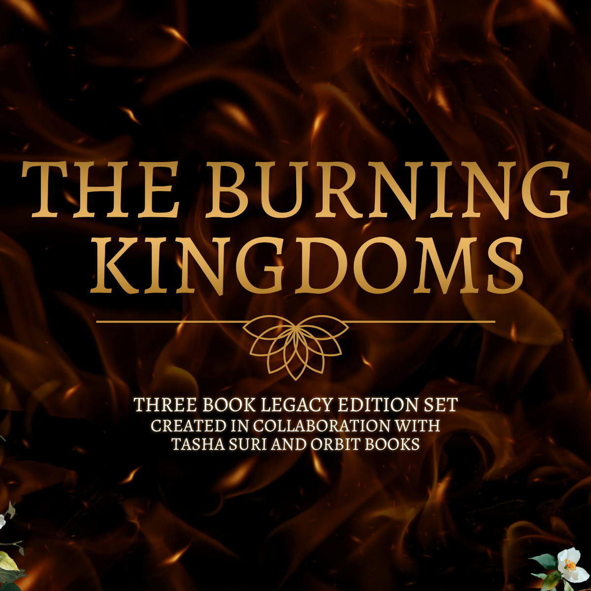 THE BURNING KINGDOMS (& Other Exciting Reminders
