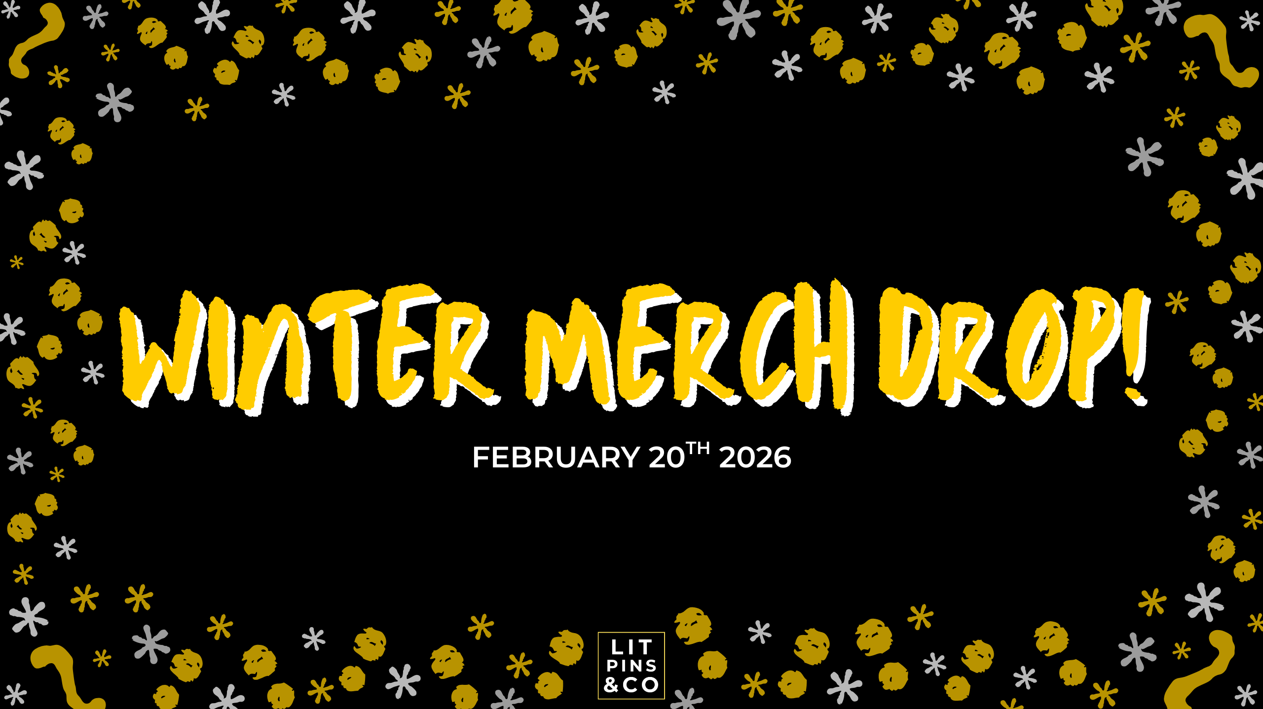 WINTER MERCH DROP! (& upcoming Special Edition hints!)
