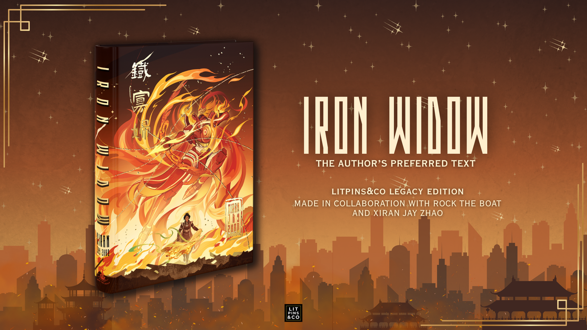 IRON WIDOW - LITPINS&CO LEGACY EDITION 🐦🔥