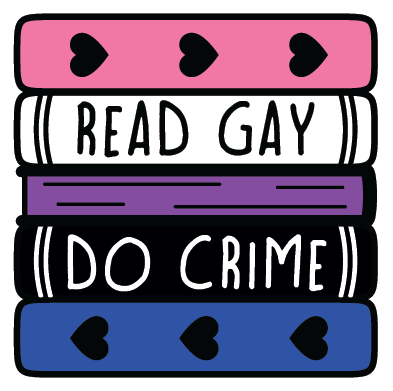 Genderfluid Read Gay Do Crime sticker