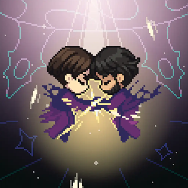 Jayce and Viktor Hex Gays Arcane inspired Art Print