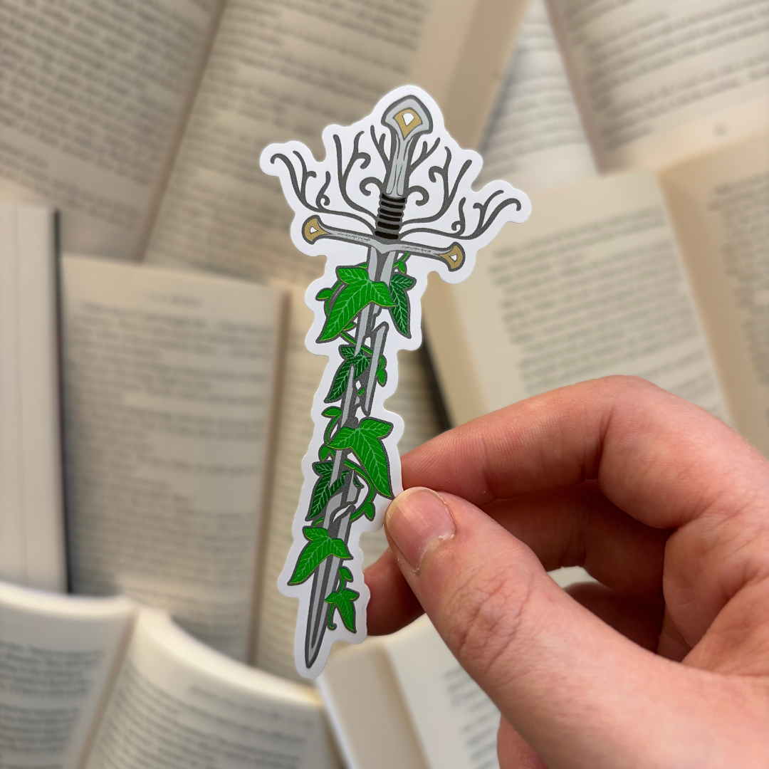Sword sticker inspired by The Lord of the Rings