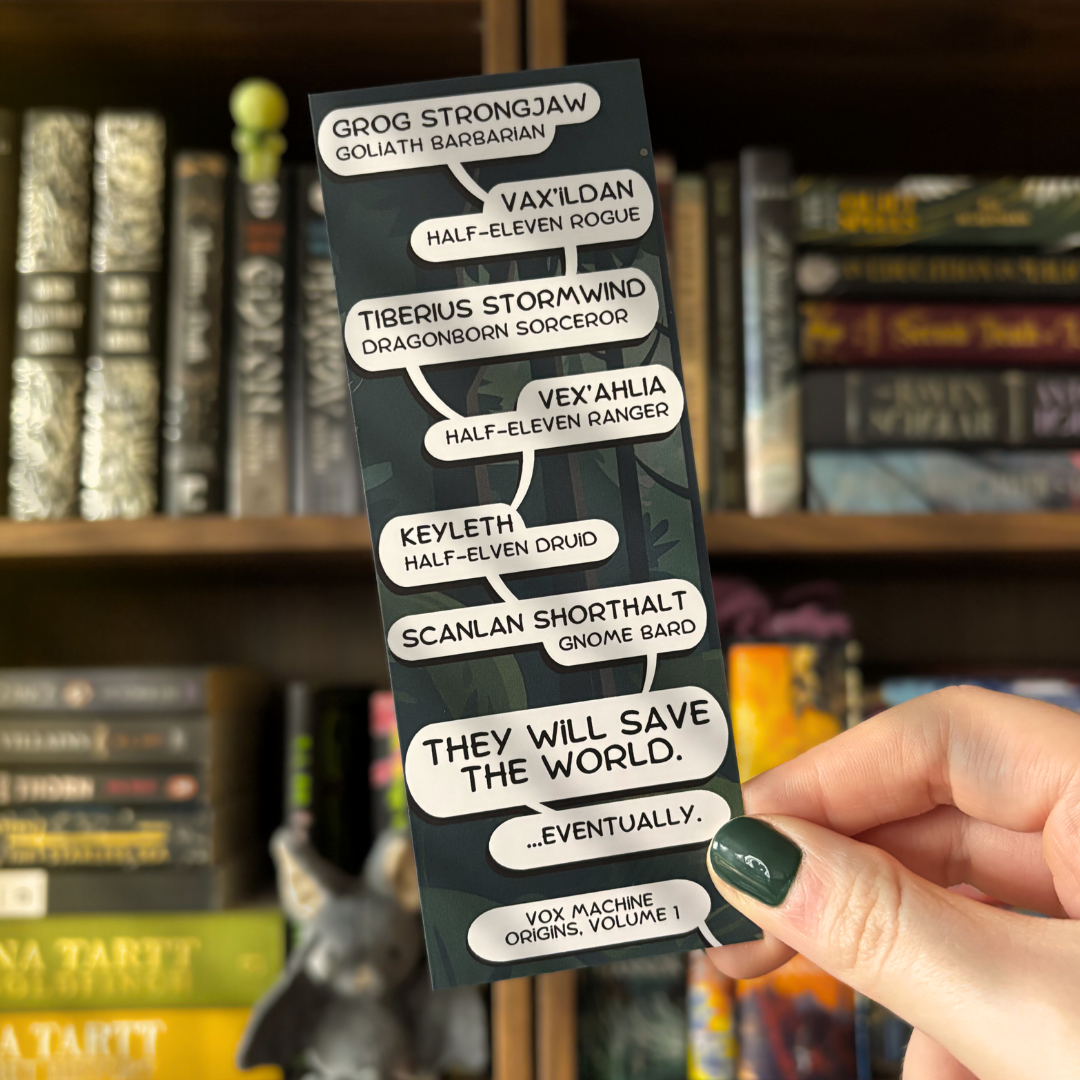 Bookmark inspired by Vox Machina