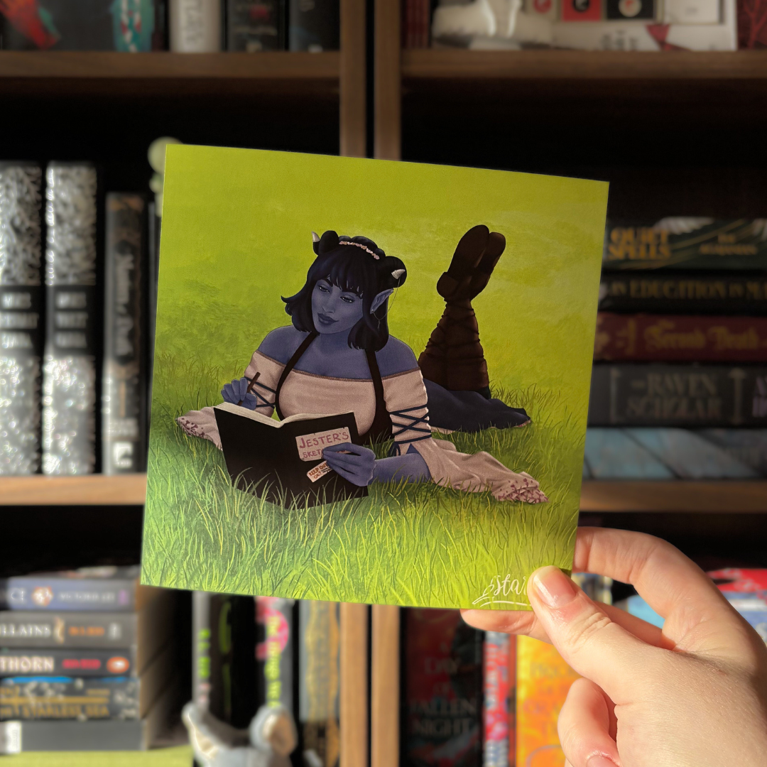 Character art print inspired by Vox Machina