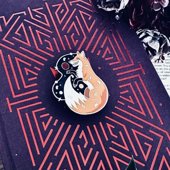 Enamel pin inspired by Sophocles from Red Rising by Pierce Brown.