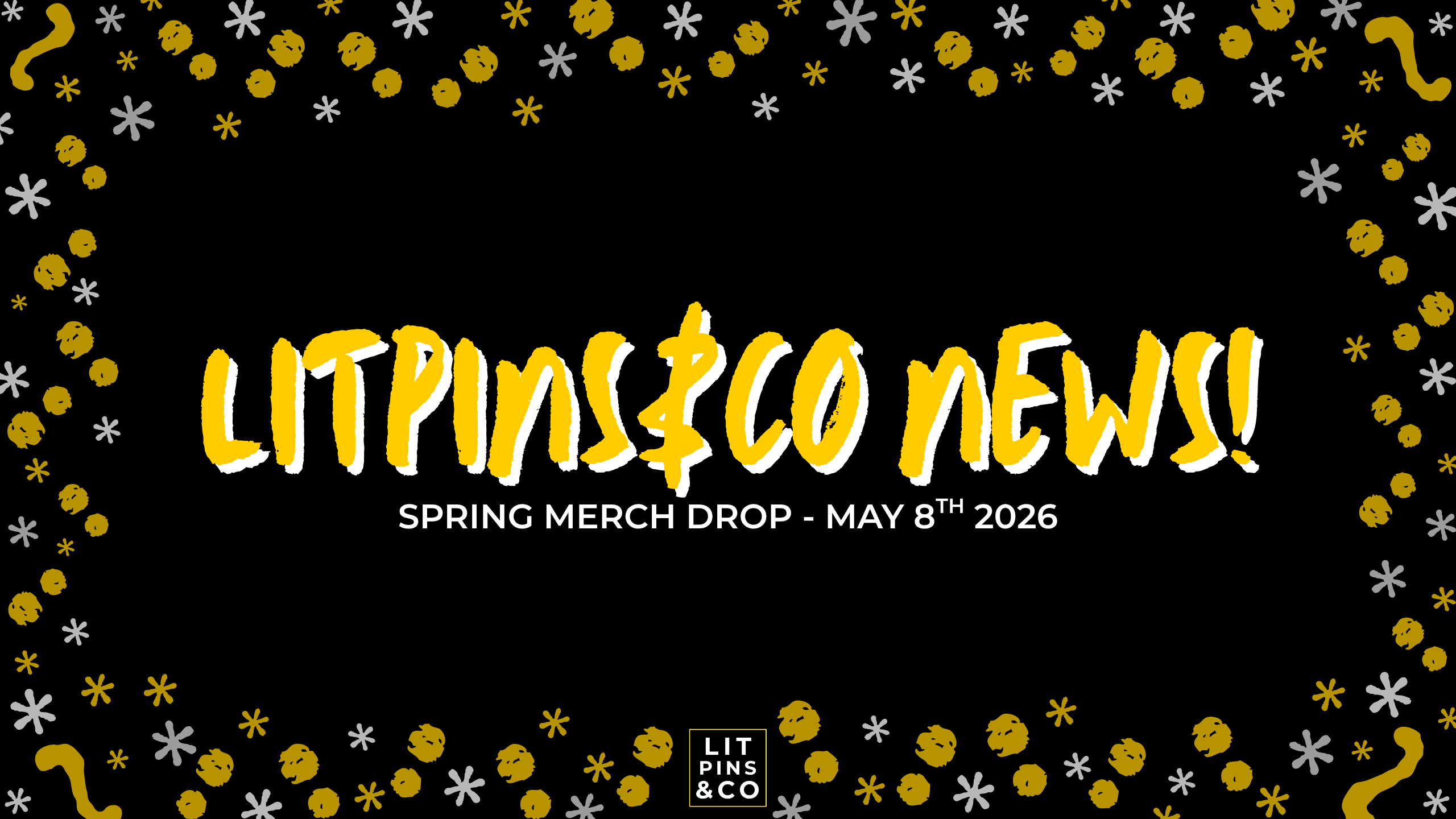 SPRING MERCH DROP! 💛