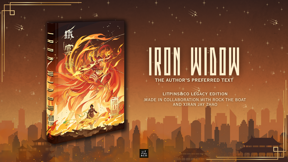 IRON WIDOW - LITPINS&CO LEGACY EDITION 🐦‍🔥