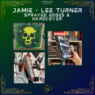 Promotional graphic for 'Artemis Fowl' book set with gold and white text on a blue and green background, decorated with golden circuit elements.