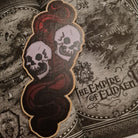 Wooden bookmark inspired by Empire of the Vampire