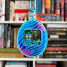 Shaker keychain inspired by Derpy from Kpop Demon Hunters