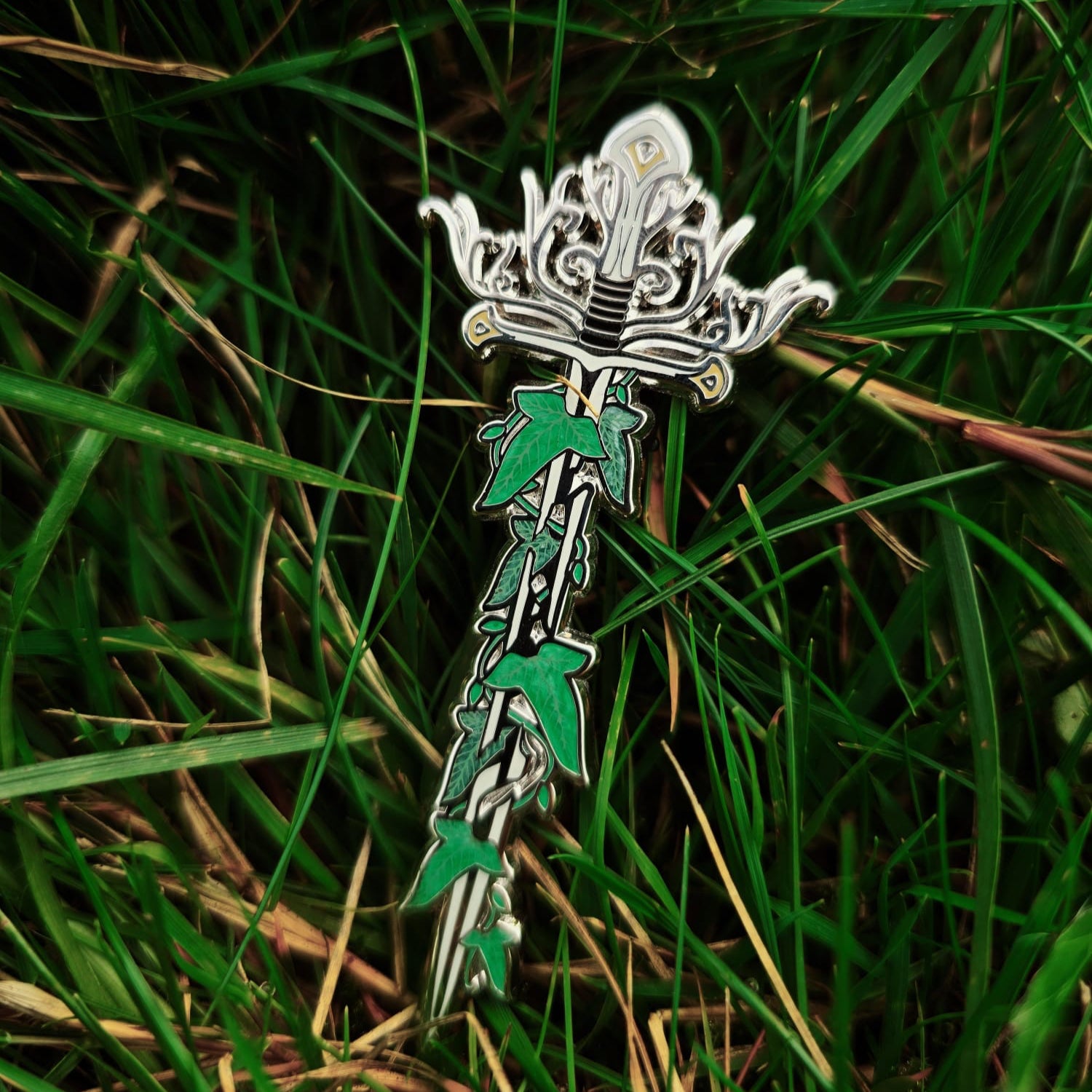 Sword pin inspired by the fantasy world of Middle Earth