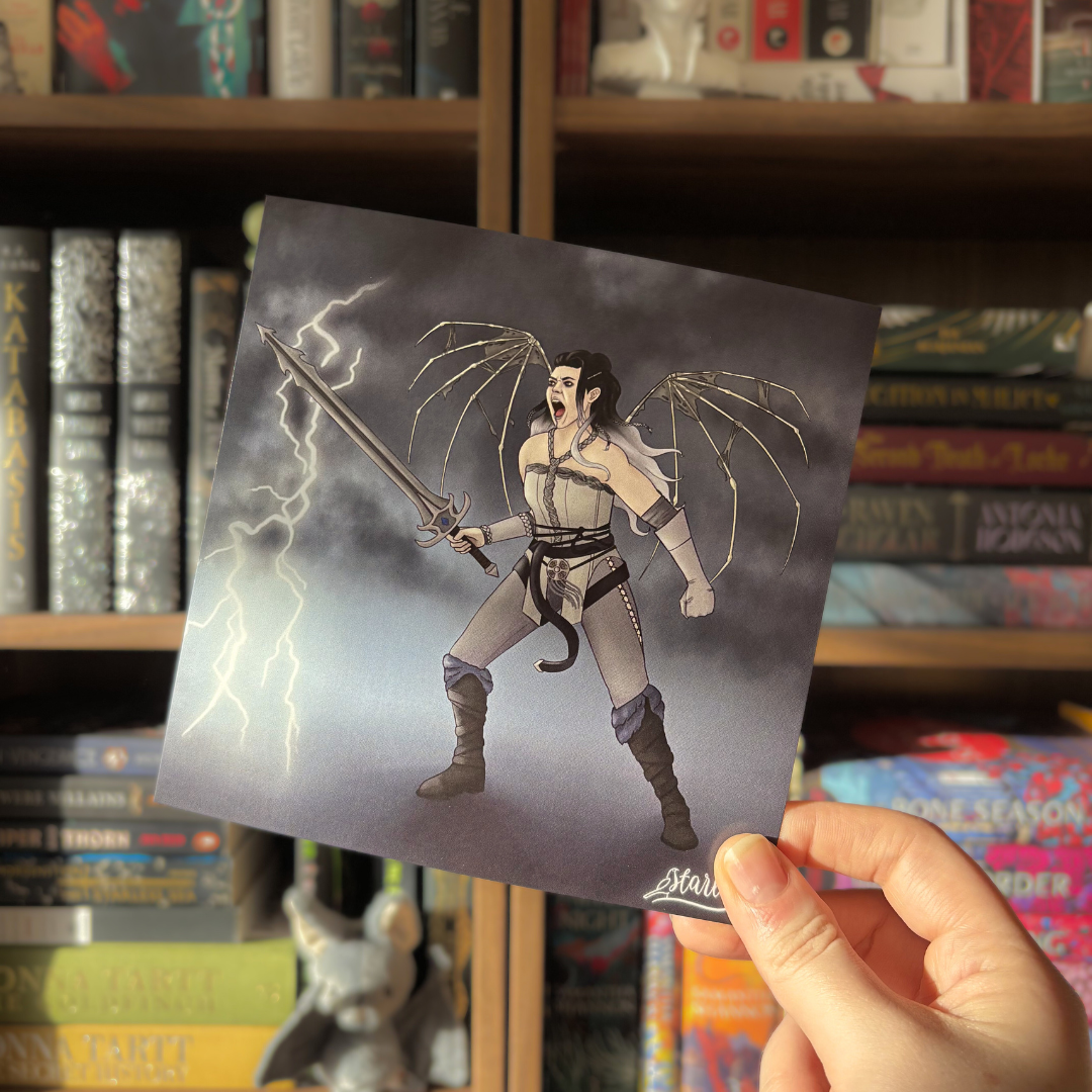 Character art print inspired by Vox Machina