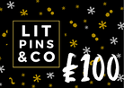 LitPins £100 gift card graphic