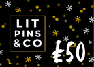 LitPins £50 gift card graphic