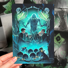 Officially licensed Lockwood&Co art print, featuring artwork from the LitPins&Co legacy edition set of Lockwood&Co by Jonathan Stroud.
