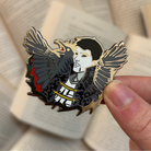 The Empire of the Vampire by Jay Kristoff inspired enamel pin, The Beast of Vellene.