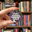 A role of washi tape inspired by the asexual pride flag
