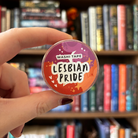 A role of washi tape inspired by the lesbian pride flag