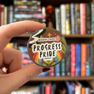 A role of washi tape inspired by the progress pride flag