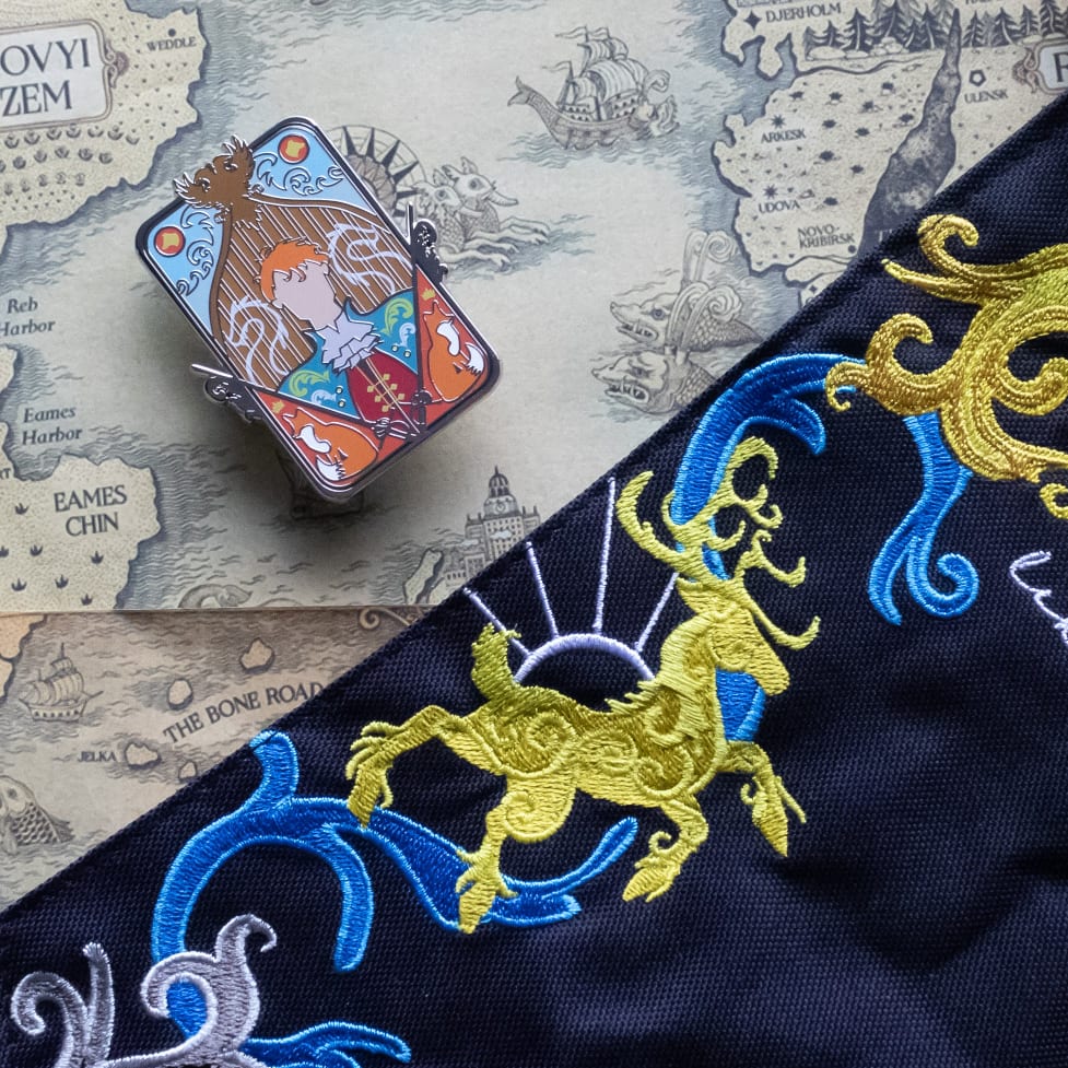 Shadow and Bone Enamel Pin The Privateer