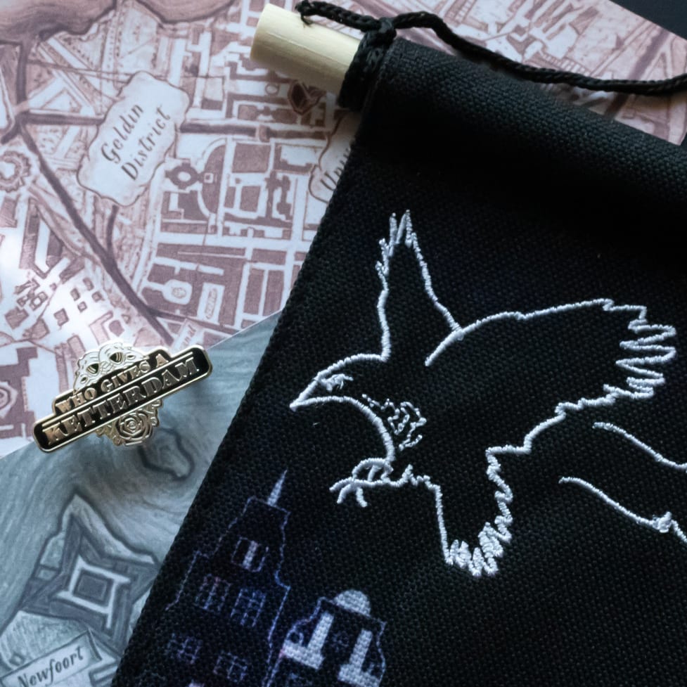 Who Gives A Ketterdam Six of Crows Enamel Pin