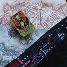 Six of Crows Inej Ghafa Portrait Enamel Pin inspired by the world created by Leigh Bardugo.