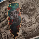 Shaper Than Blades - The Empire of the Vampire by Jay Kristoff Wooden Bookmark for the Blood Lion