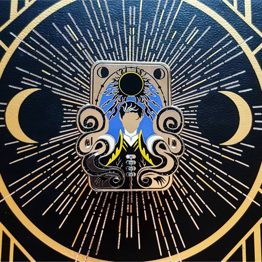 Shadow and Bone The Darkling Enamel Pin inspired by Leigh Bardugo's Grishaverse