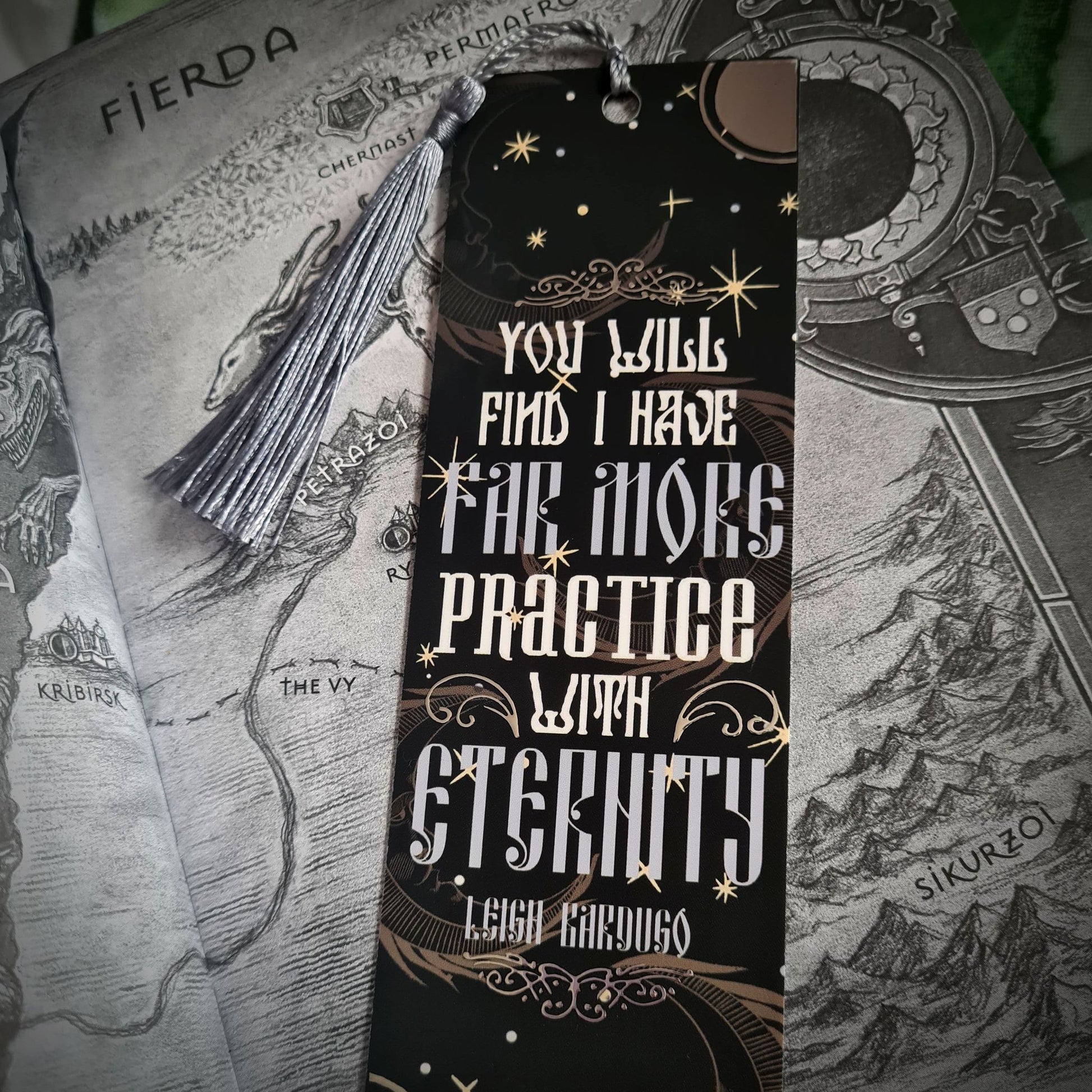 The Darkling Shadow and Bone Bookmark inspired by Leigh Bardugo's Grishaverse
