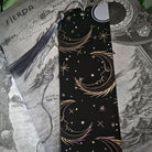 Back of the Darkling inspired bookmark with tassel.